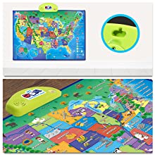 BEST LEARNING i-Poster My USA Interactive Map